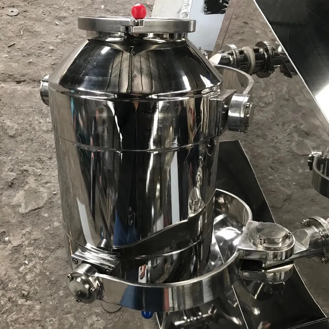Stainless Steel Exproof 3D Rotating Powder Drum Mixer in Food Industry