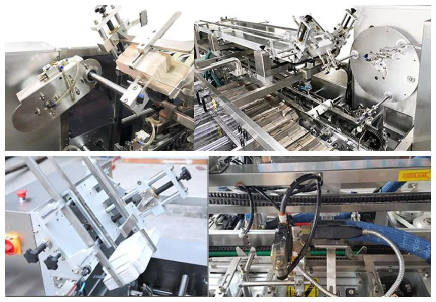 Full Automatic Cosmetics/Medicine/Commodity/Hardware/Food/ School Supplier Packaging Production Machine High Speed Cartoning Box Cartoner Packing Equipment