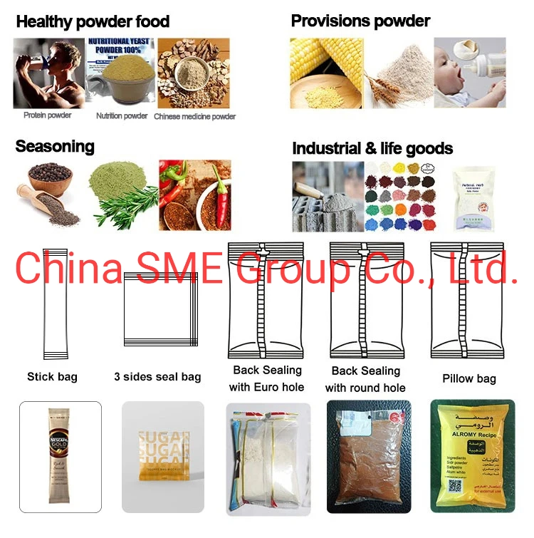 Fluorspar Powder Sericite Powder 4 CPA Hormon Powder Royal Jelly Powder Flour Weighing Filling Bagging Package Packaging Packing Machine Machinery Equipment