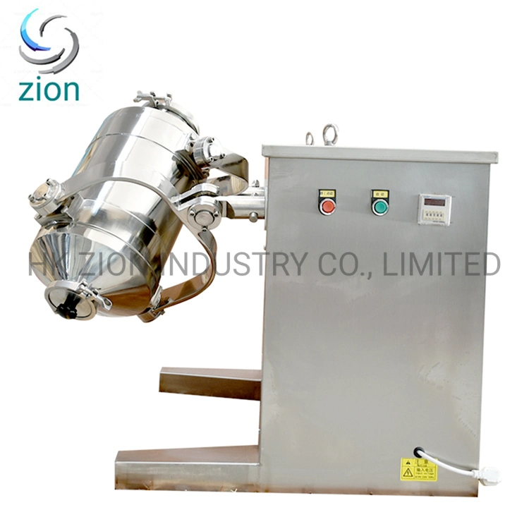 3D Motion Blender Mixing Equipment Machinery Swh-200 Powder Mixer Machine Powder Multi-Directional Motion Mixer for Pharmaceutical