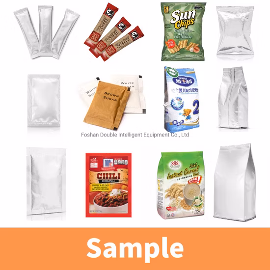 Small Jelly Beans Gummy Bear Ice Candy Pouch Filling Packing Machine