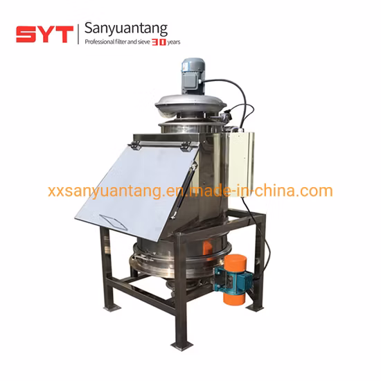 Vibro Sifter Small Bags Dumping Station for Powder Processing