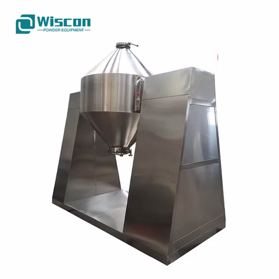 Vitamin Complements Bavy Food Double Cone Drum Mixer Blender Mixture Machine