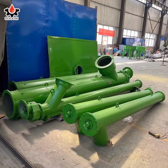 Stainless Steel Auger Spiral Cement Conveyor Factory Screw Conveyor