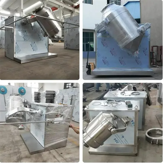 Syh Series Mini 3D Powder Three Dimensional Diamond Powder Materials Metallurgy Mixing Mixer